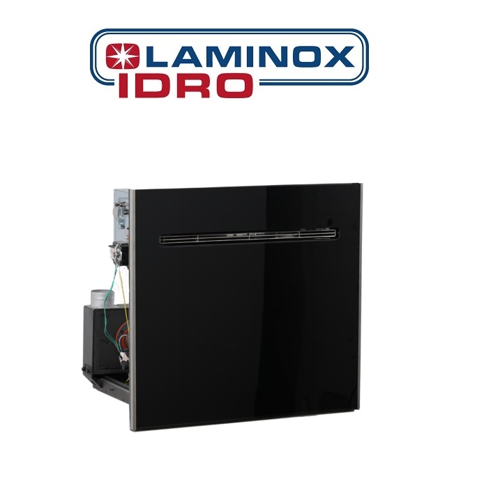 LAMINOX INSERTO PELLET EOLO 12 KW AIR BLACK LINE